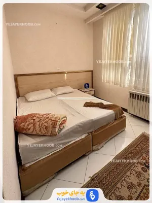 هتل آپارتمان آراس مشهد - اتاق 2 تخته (1 تخت 2 نفره)