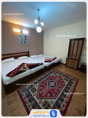 هتل آپارتمان آرمیا مشهد - اتاق 4 تخته (1 تخت 2 نفره و 2 تخت 1 نفره)