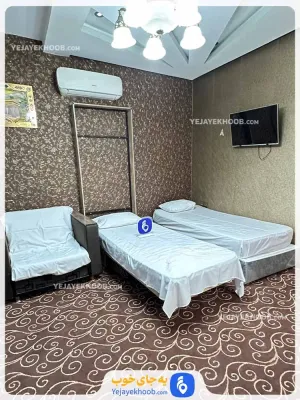 هتل استار مشهد - اتاق 2 تخته (2 تخت 1 نفره)
