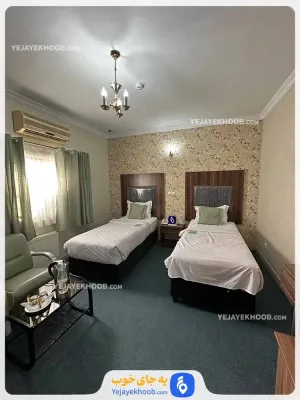 هتل پارسه شیراز - اتاق 2 تخته (2 تخت 1 نفره)