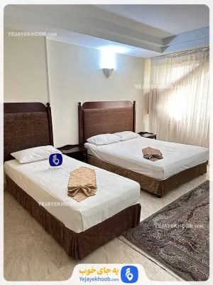 هتل آتی مشهد - اتاق 3 تخته (1 تخت 2 نفره و 1 تخت 1 نفره)
