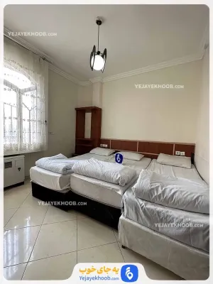 هتل آپارتمان اخوان مشهد - اتاق 3 تخته (3 تخت 1 نفره)