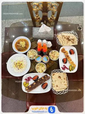 هتل آریا مشهد - منوی غذایی