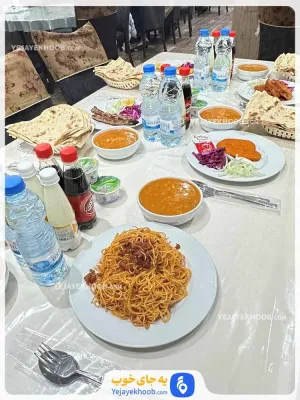هتل جوادیه مشهد - منوی غذایی