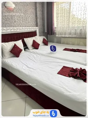 هتل آپارتمان شقایق مشهد - اتاق 2 تخته (2 تخت 1 نفره)