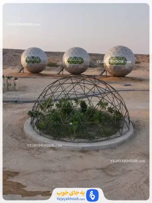 اقامتگاه بومگردی جیزرو قشم - نمای بیرونی
