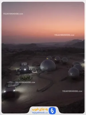 اقامتگاه بومگردی جیزرو قشم - نمای بیرونی