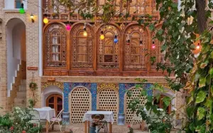 اقامتگاه سنتی حجه فروش اصفهان - نمای بیرونی
