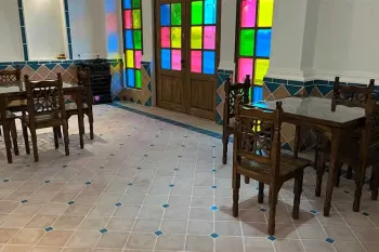 اقامتگاه بومگردی دال قشم - نمای رستوران