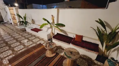 اقامتگاه بومگردی داما هرمز - نمای محوطه