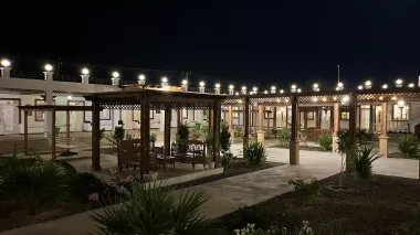 اقامتگاه بومگردی زرین قشم - نمای محوطه