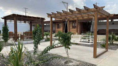 اقامتگاه بومگردی زرین قشم - نمای محوطه