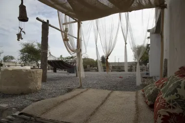 اقامتگاه بومگردی قبیله آزاد قشم