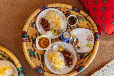 اقامتگاه بومگردی نخل آقاجان قشم - منوی غذایی