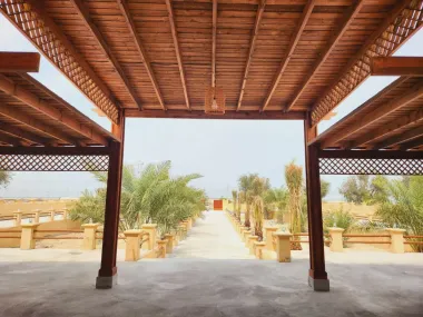 اقامتگاه بومگردی نخل جابری قشم - نمای بیرونی 
