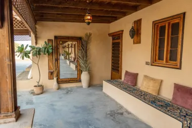 اقامتگاه بومگردی نخل ناخدا قشم - فضای نشیمن