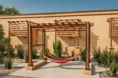 اقامتگاه بومگردی نخل ناخدا قشم - محوطه