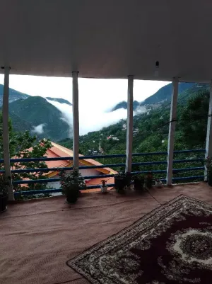 اقامتگاه بومگردی ننه کلثوم رامسر - تراس