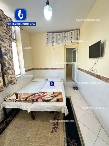 مسافرخانه لطف الرضا مشهد - اتاق ۲ تخته (۱ تخت ۲ نفره)