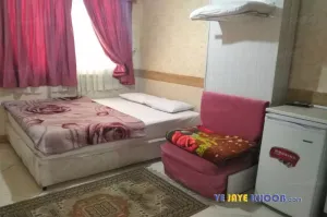 سوئیت آپارتمان الجواد - اتاق ۲ تخته ( ۱ تخت ۲ نفره) به همراه کاناپه تختخوابشو