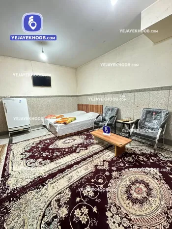 سوئیت آپارتمان عشاق الرضا مشهد - اتاق ۲ تخته (۱ تخت ۲ نفره) 
