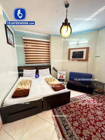 سوئیت آپارتمان فیضی مشهد - اتاق ۲ تخته (۱ تخت ۲ نفره)