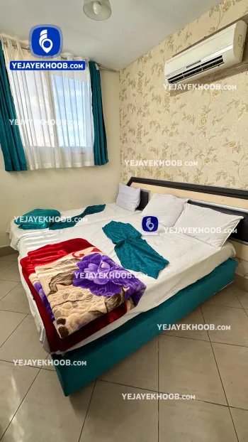 سوئیت آپارتمان قصر گل مشهد - اتاق ۳ تخته (۱ تخت ۲ نفره و 1 تخت 1 نفره)