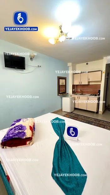 سوئیت آپارتمان قصر گل مشهد - نمای اتاق