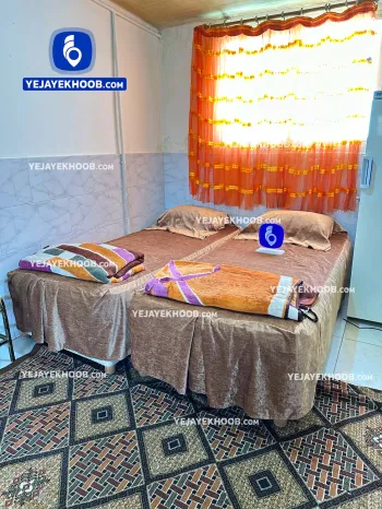 مسافرخانه حاجیان نژاد مشهد - اتاق ۲ تخته (۲ تخت ۱ نفره)