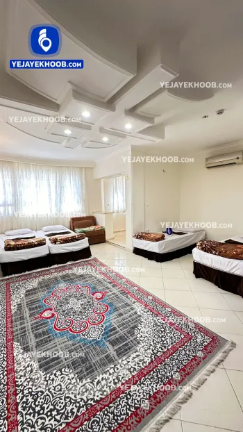 مسافرخانه نعیم مشهد - اتاق ۴ تخته (4 تخت سینگل)