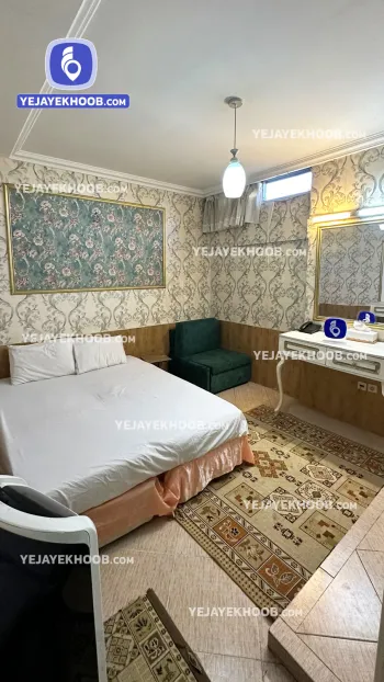 مهمانپذیر پلیکان مشهد - اتاق ۲ تخته (۱ تخت ۲ نفره)