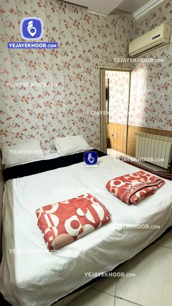 مهمانپذیر پلیکان مشهد - اتاق ۲ تخته (۱ تخت ۲ نفره)