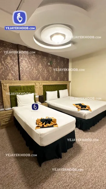 هتل آبشار مشهد - اتاق ۳ تخته (۱ تخت ۲ نفره و ۱ تخت ۱ نفره) 