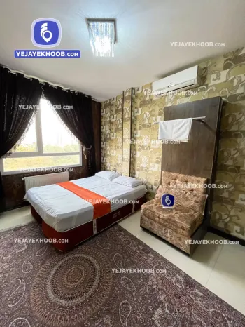 هتل آتوسا مشهد - اتاق ۲ تخته ( ۱ تخت ۲ نفره) همراه با کاناپه تختخوابشو