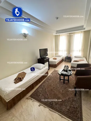 هتل آتی مشهد - اتاق ۳ تخته (۳ تخت ۱ نفره)