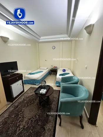 هتل آتی مشهد - اتاق ۲ تخته (۲ تخت ۱ نفره)