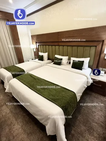 هتل آدینا مشهد - اتاق ۳ تخته (۱ تخت ۲ نفره و ۱ تخت ۱ نفره)    