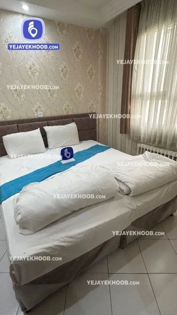 هتل آرامش مشهد - اتاق ۲ تخته (۱ تخت ۲ نفره) 