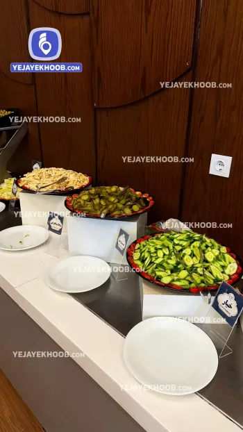 هتل آرامیس پلاس کیش - منوی سلف صبحانه