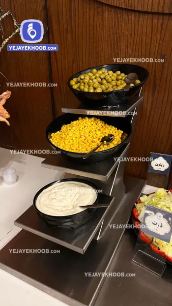 هتل آرامیس پلاس کیش - منوی سلف صبحانه