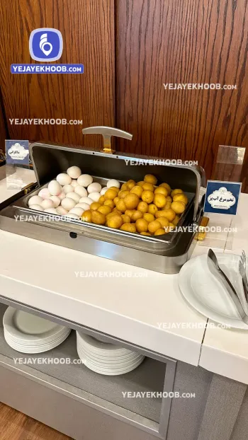 هتل آرامیس پلاس کیش - منوی سلف صبحانه