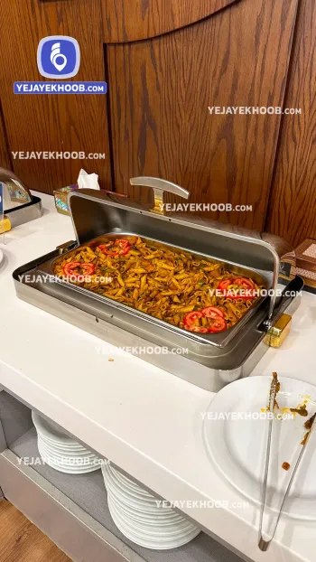 هتل آرامیس پلاس کیش - منوی سلف صبحانه