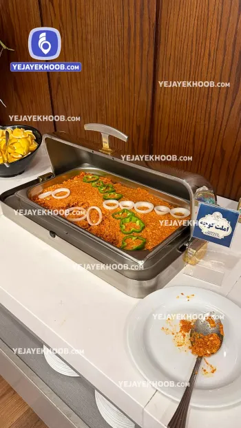 هتل آرامیس پلاس کیش - منوی سلف صبحانه