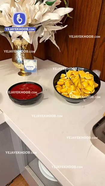 هتل آرامیس پلاس کیش - منوی سلف صبحانه