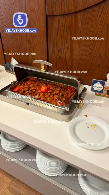 هتل آرامیس پلاس کیش - منوی سلف صبحانه