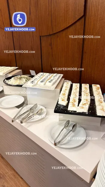 هتل آرامیس پلاس کیش - منوی سلف صبحانه