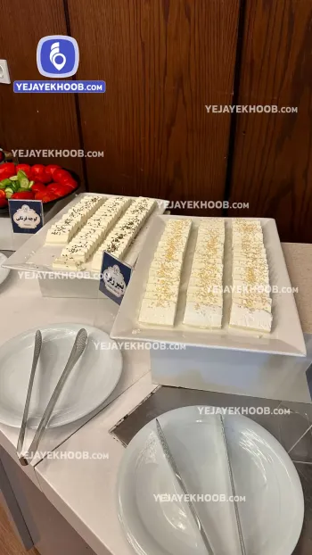 هتل آرامیس پلاس کیش - منوی سلف صبحانه