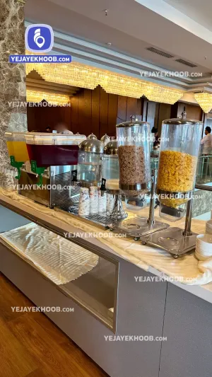 هتل آرامیس پلاس کیش - منوی سلف صبحانه