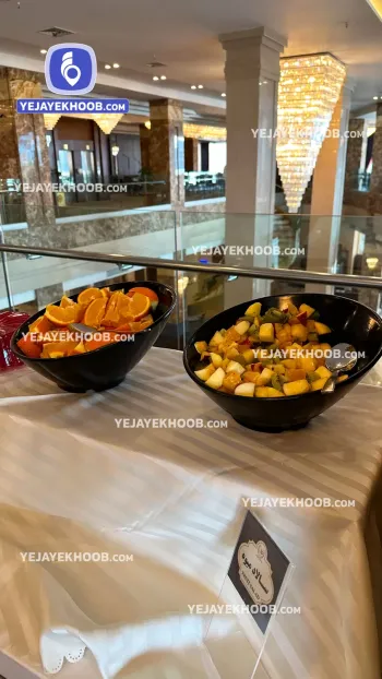 هتل آرامیس پلاس کیش - منوی سلف صبحانه