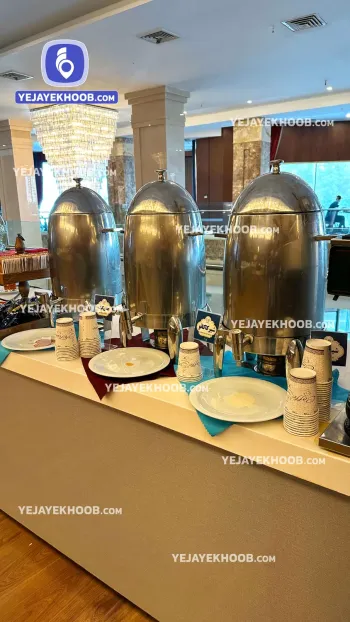 هتل آرامیس پلاس کیش - منوی سلف صبحانه